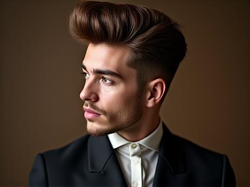 Classic Pompadour Modern