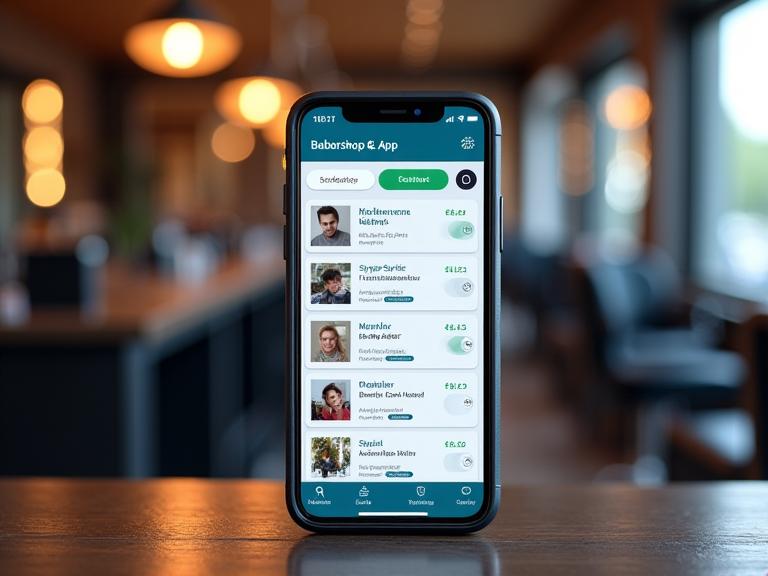 Smart Barbershop Mobile App